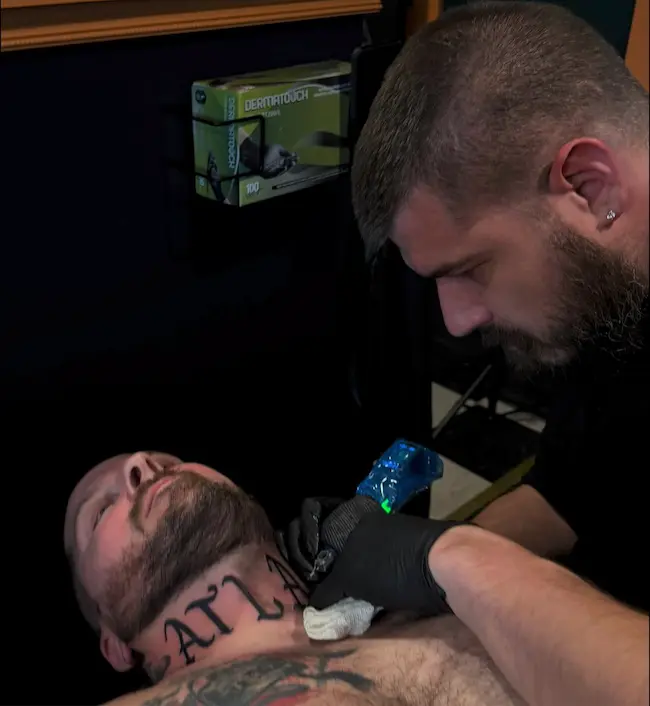Victor Cameron Black and Grey Realism Tattoo